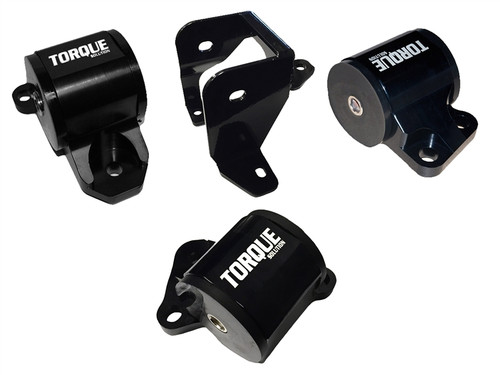 Torque Solution TS-HA-EK2 - Billet Aluminum Mount Kit (2 Bolt): 96-00 Honda Civic EK B/D-Series