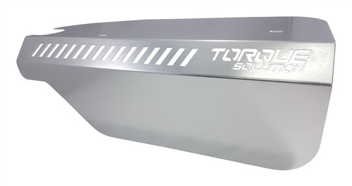 Torque Solution TS-SU-289S - Engine Pulley Cover 2015+ Subaru WRX/2014+ Forester XT - Silver