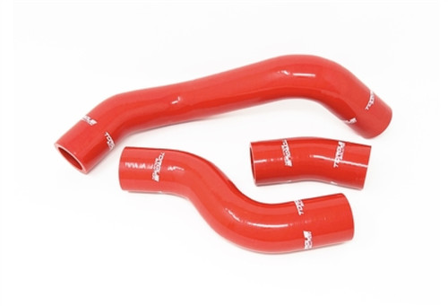 Torque Solution TS-SU-657RD - 2013+ Subaru BRZ / Scion FR-S / Toyota 86 Silicone Radiator Hose Kit - Red
