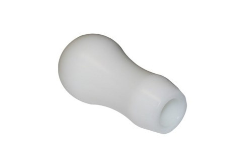 Torque Solution TS-UNI-145W - Delrin Tear Drop Tall Shift Knob (White): Universal 12x1.5