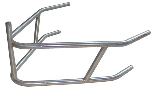 Triple X MID-BN-0066 - Midget Rear Bumper S/S w/ Post