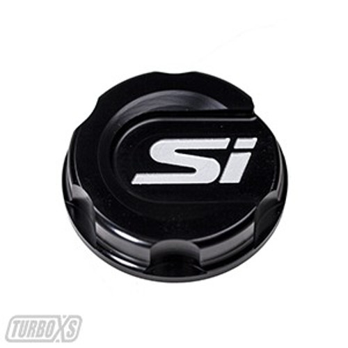 Turbo XS HC-OC-BLK-SI - 2016+ Honda Civic Black Oil Cap