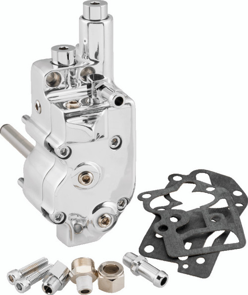 TwinPower 495535 - Twin Power 92-99 Big Twin Polished Oil Pump