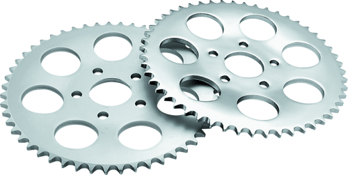 TwinPower 490962 - Twin Power 73-85 FL FX Chrome Disc Brake Rear Sprocket 51 Teeth Replaces H-D 41470-78 .150 Offset