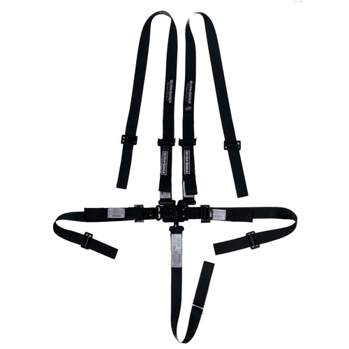 Ultra Shield HB23031 - Harness 5pt Black Indiv Shoulder 2in Pull-Down