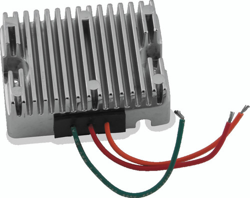 TwinPower 498316 - Twin Power 65-69 FL 65-77 XL Voltage Regulator Chrome Replaces H-D 74510-64 12V Generator Type