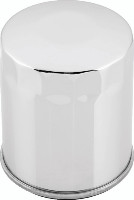 TwinPower 603605 - Twin Power 80-99 BT Exc Twin Cam L84-Up XL Chrome Oil Filter H-D 63796-77A 63805-80A 63806-83