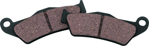 TwinPower 596966 - Twin Power 14-15 XG 500 750 Organic Brake Pads Replaces H-D 413000072 Front and Rear