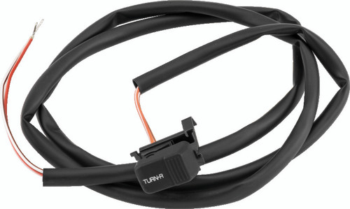 TwinPower 601693 - Twin Power 96-13 Big Twin XL V-Rod Black Right Turn Signal Switch Replaces H-D 71519-96 71683-06A
