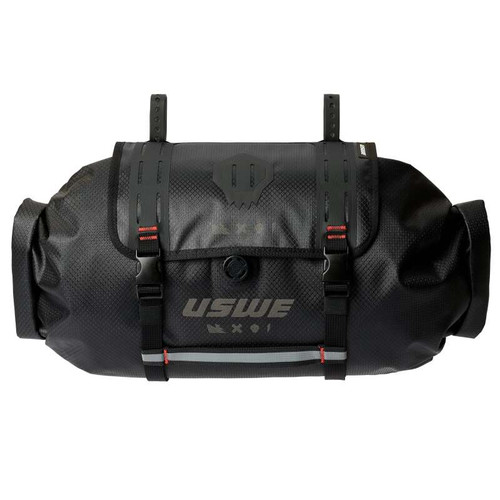 USWE 200067001 - Handlebar Roll-Top Bag with Holster - Black