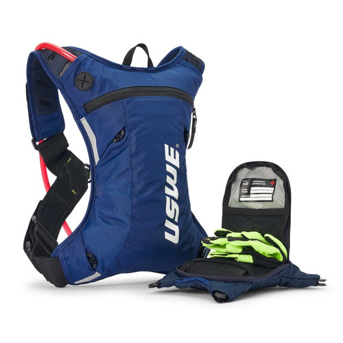 USWE 2033439 - Moto Hydro Hydration Pack 3L - Factory Blue