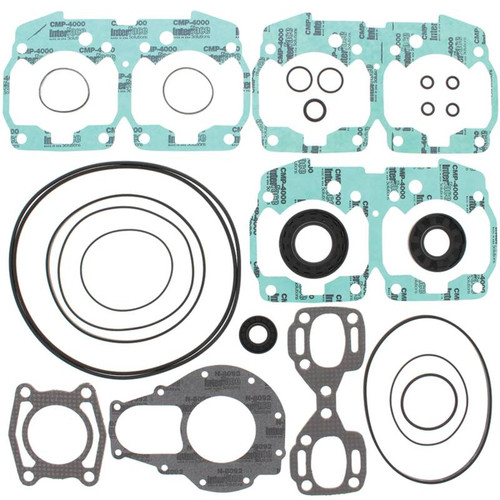 Vertex Pistons 611209 - 2005 3D RFI 800cc/99-01 GSX RFI 800cc Complete Gasket Kit w/ Seals