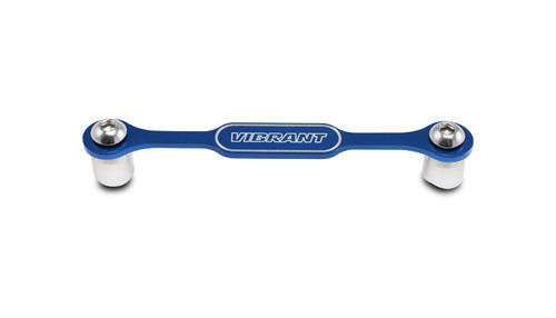 Vibrant 12647 - Anodized Blue Boost Brace with Aluminum Dowels