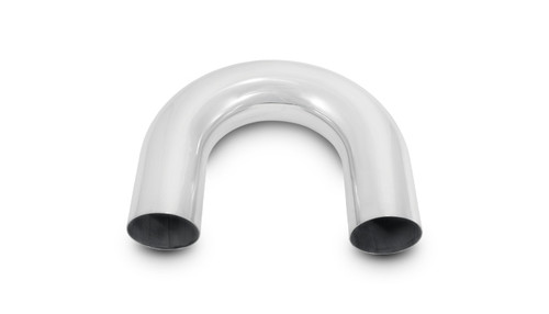 Vibrant 2867 - 2.5in O.D. Universal Aluminum Tubing (180 degree Bend) - Polished