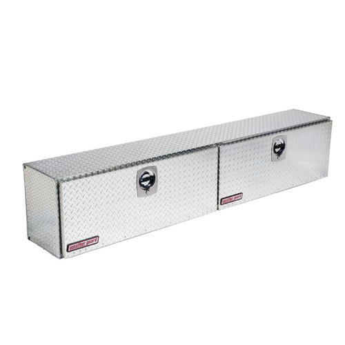 WEATHER GUARD 390-0-02 - Hi-Side Box; 11.1 ft.; Height 16 in.; Length 90.25 in.; Width 13.25 in.; Clear; Heavy Duty Welded; Aluminum;