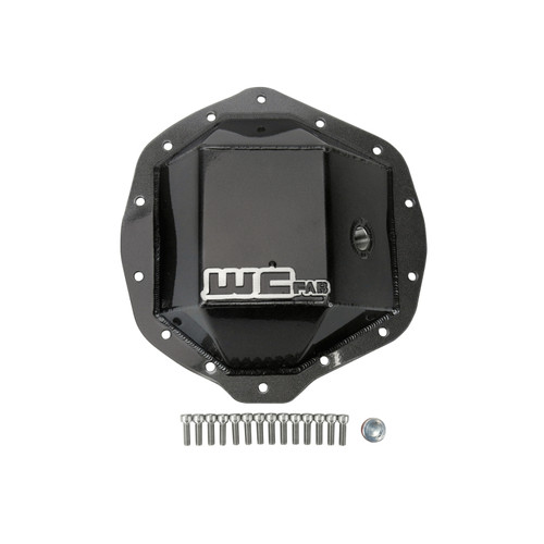 Wehrli WCF100113-GRY - 01-19 Chevrolet Duramax/03-19 Dodge Cummins 11.5in AAM Rear Diff. Cover - WCFab Grey