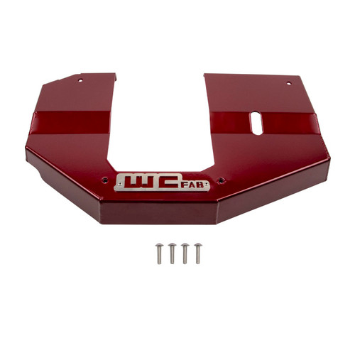 Wehrli WCF100730-RED - 13-23 Dodge Cummins 6.7L Fabricated Aluminum Engine Cover - WCFab Red