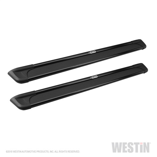 Westin 27-6145 - Sure-Grip Aluminum Running Boards 93 in - Black