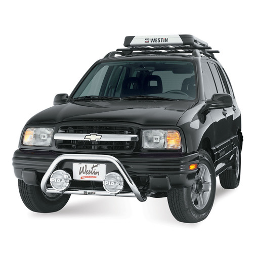 Westin 30-1275 - 1999-2004 Chevrolet Tracker Safari Light Bar Mount Kit - Black