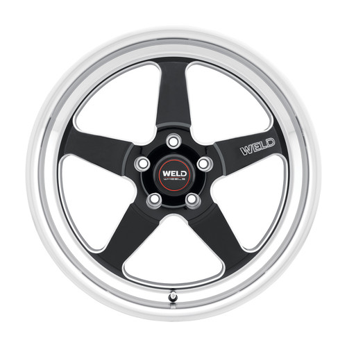 Weld S10609584P28 - S106 20x9.5 Ventura 6 6x139.7 ET28 BS6.375 Gloss BLK MIL DIA 106.1