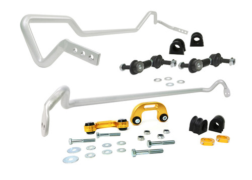 Whiteline BSK007 - 02-07 Subaru Impreza WRX Front And Rear Sway Bar Kit 22mm