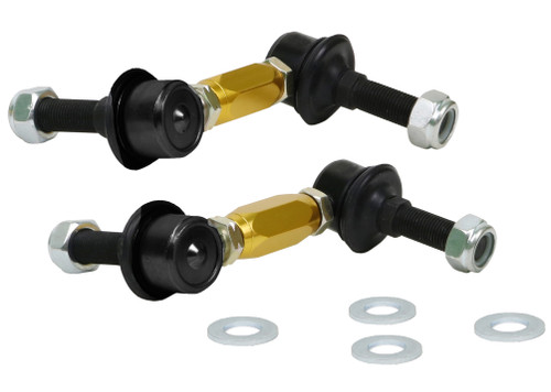 Whiteline KLC180-090 - Universal Sway Bar Link Assembly Heavy Duty Adjustable Ball/Ball Style