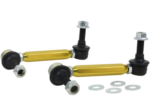 Whiteline KLC180-155 - Universal Sway Bar - Link Assembly Heavy Duty 150mm-175mm Adjustable Steel Ball