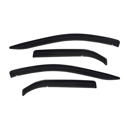 Westin 72-51494 - 2005-2010 Jeep Grand Cherokee Wade Slim Wind Deflector 4pc - Smoke