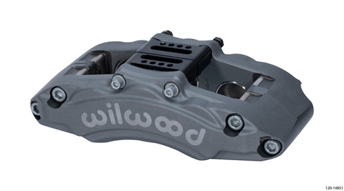 Wilwood 120-14851 - Caliper - AT6 Lug Mount Anodized 1.75in/1.38in/1.38in Piston .75in Rotor - Left Side