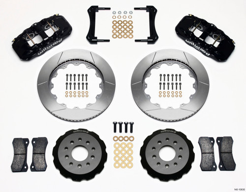 Wilwood 140-10830 - AERO6 Front Hat Kit 14.00 2005-2014 Mustang
