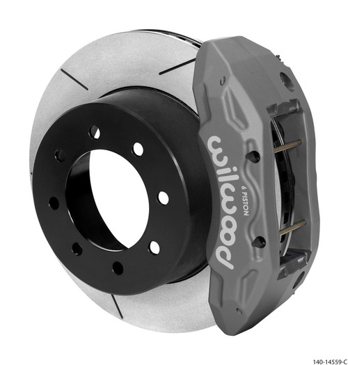 Wilwood 140-14559-C - TX6R Rear Kit 15.50in Gray Hard Anodize w/ Lines 13-17 Ford F250/F350 4WD
