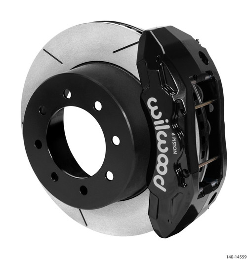 Wilwood 140-14559 - TX6R Rear Kit 15.50in Rotor Black w/ Lines 13-17 Ford F250/F350 4WD