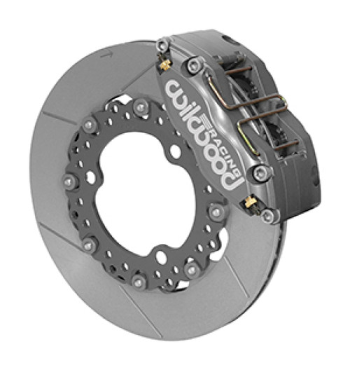 Wilwood 140-14495 - Dynapro Radial Front Sprint Brake Kit 11.75in - Type III Ano Caliper - GT Slotted