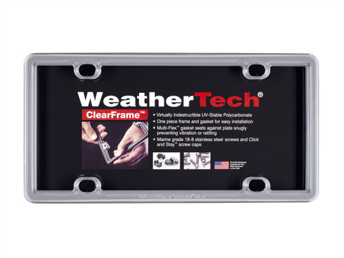 Weathertech 8ALPSS1 - StainlessFrame™; Mirror Polished;