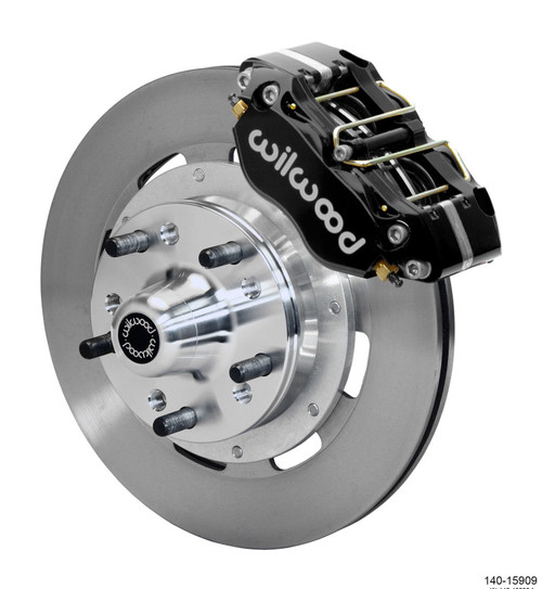 Wilwood 140-15909 - Dynapro 4R Front Kit 11.75in Ultralite HP Rotors - Black