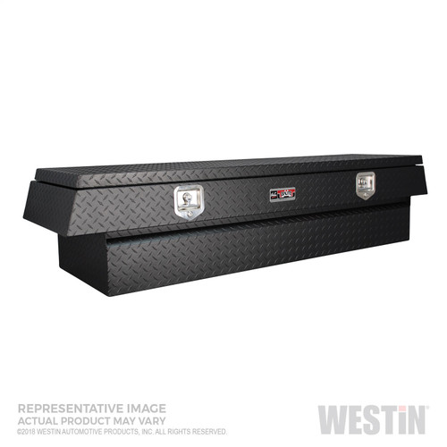 Westin 80-UB24-20TD-BT - /Brute Contractor UnderBody Tool Box w/Top Drawer 24 x 18 x 20in. - Tex. Blk