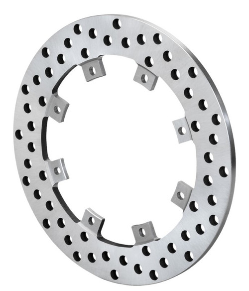 Wilwood 160-14155 - Super Alloy Drilled Rotor - 8x7.00in