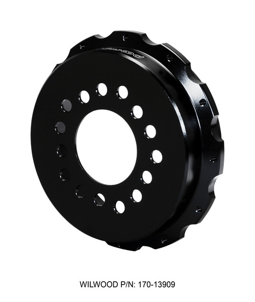 Wilwood 170-13909 - Hat-Park Brake 1.54in Offset Multi-5 Lug - 3.12in Register 12 on 8.75in