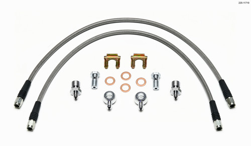 Wilwood 220-11719 - Flexline Kit D52 Caliper 22in w/ Banjo 7/16-20