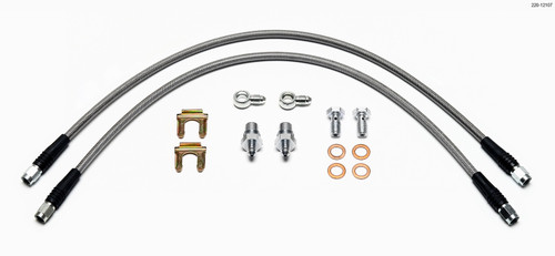 Wilwood 220-12107 - Flexline Kit D52 Caliper 18in w/ Banjo 10mm - 10mmBF Chassis