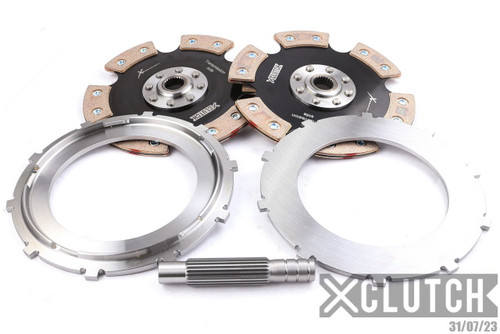 XCLUTCH XMS-230-FD05-2E-XC - Ford 9in Twin Solid Ceramic Multi-Disc Service Pack