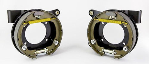 Wilwood 249-7124/25 - Brackets (2) - Disc/Drum 93-01 Camaro. 2.75in Offset 1 pc vented