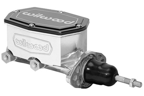 Wilwood 260-16520-P - Corvette C2 CompactTandem Master Cylinder - 7/8in Bore - Burnished