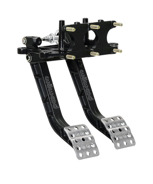 Wilwood 340-15073 - Adjustable-Trubar Dual Pedal - Brake / Clutch - Rev. Swing Mount - 5.1:1