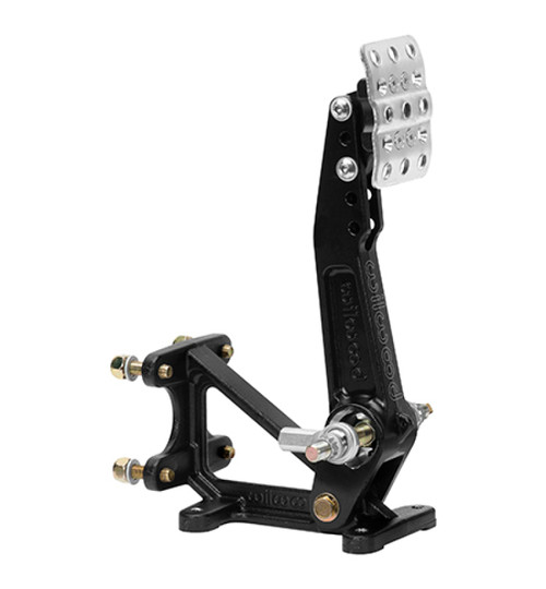 Wilwood 340-16377 - Adjustable-Trubar Ratio Pedal - Dual MC - Floor Mount - 5.25:1-6:1