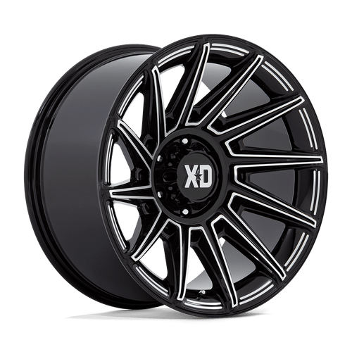 XD Wheels XD867BE20108818N - Xd867 Specter 20X10 Gloss Black Milled