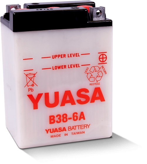 Yuasa Battery YUAM2614J - Yuasa B38-6A Conventional 6-Volt Battery
