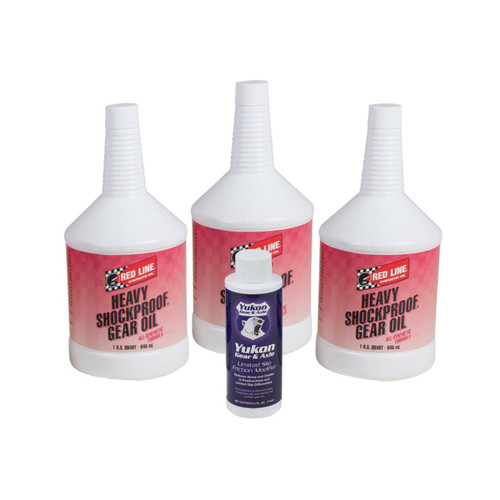 Yukon Gear OK 3-QRT-A - Redline Synthetic Shock Proof Oil w/ Positraction Additive. 3 Quarts