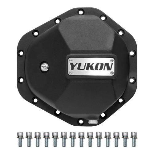 Yukon Gear YHCC-GM14T-S - Hardcore Diff Cover for 14 Bolt GM Rear w/ 3/8in. Cover Bolts