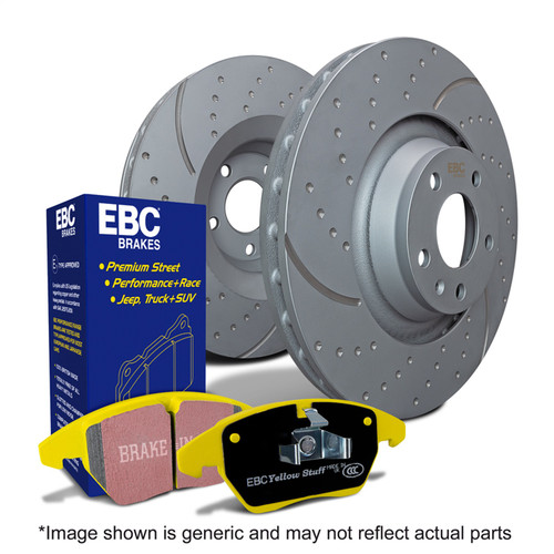 EBC S5KR1032 - S5 Brake Pad and Rotor Kit